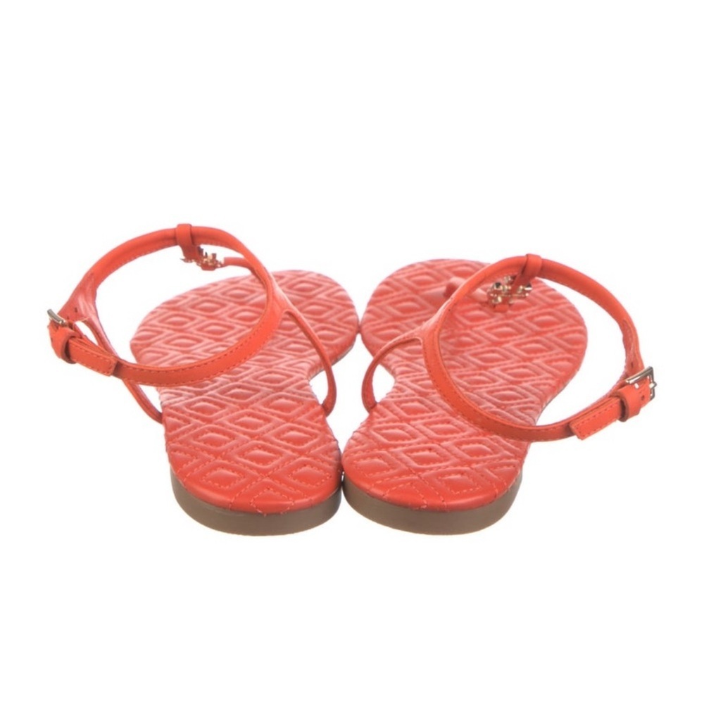 Tory Burch Vibrant Red Sandals - Picture 4 of 5